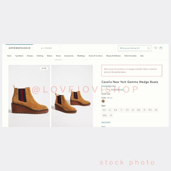 Minimalist | Cecelia for Anthropologie Tan Suede Platform Pull-On Boot | Wedge - Picture 11 of 16